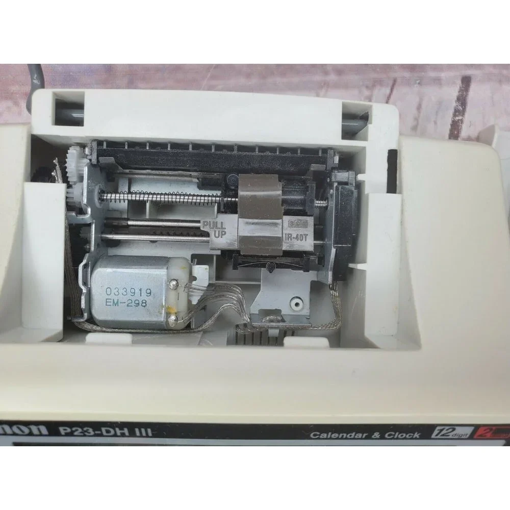 Canon P23-DH III Calendar & Clock 12 Digit 2 Color Calculator Printer